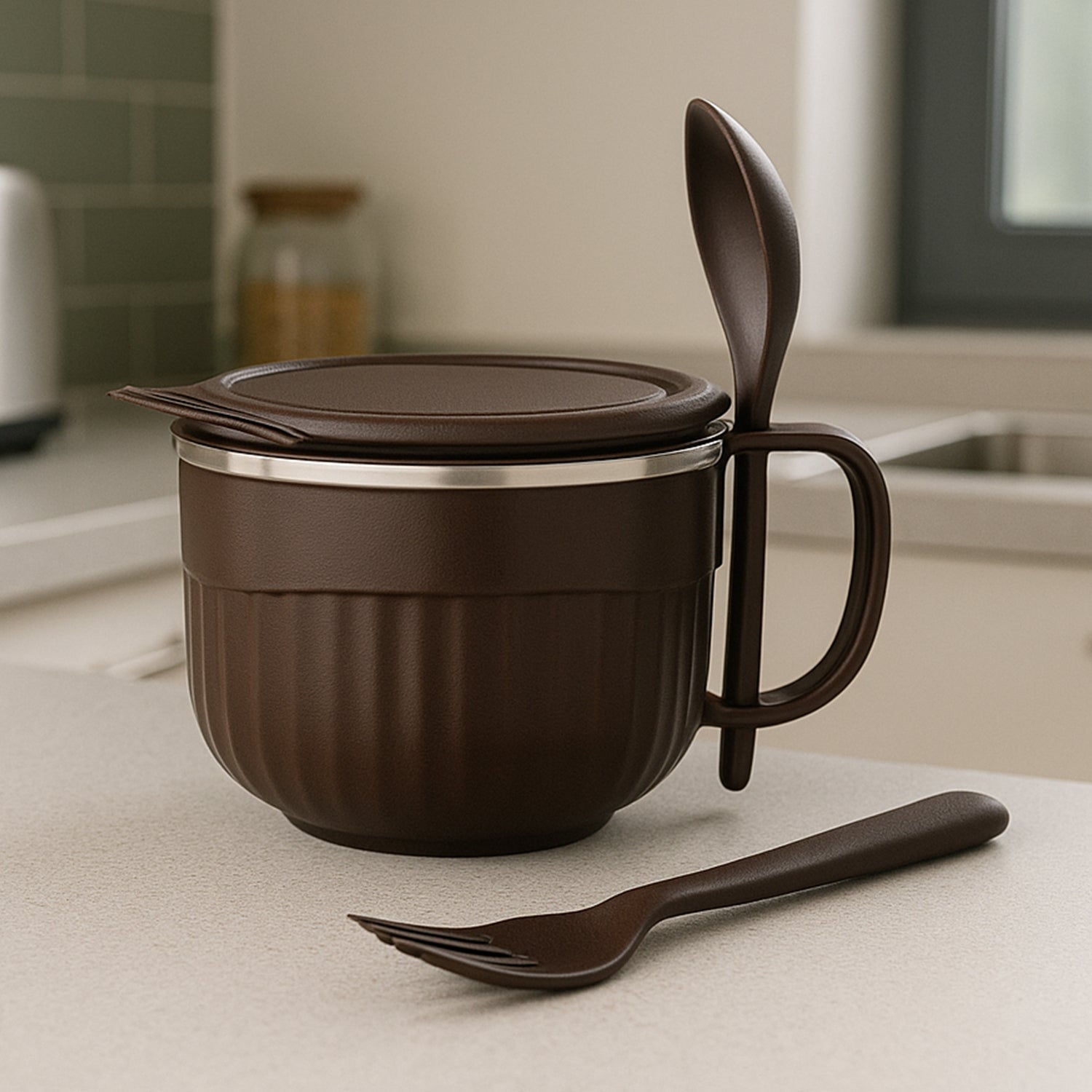 Home Chef Tangy Twist Insulated Lunch Bowl (Approx 650ML & 1 Pc) Home Chef Tangy Twist Insulated Lunch Bowl (Approx 650ML & 1 Pc)